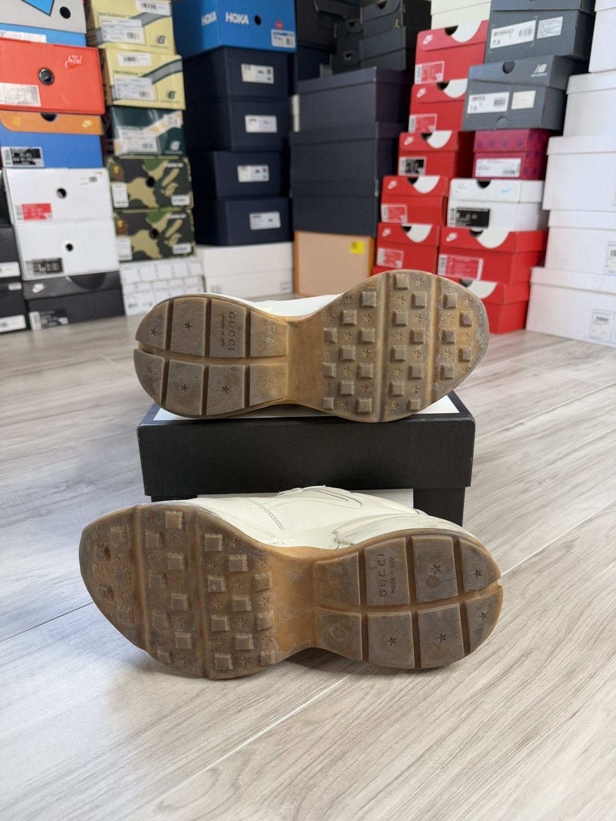 Gucci NY Yankee Rhyton Sneaker Size US 8.5 / EU 41-42 - 6 Thumbnail