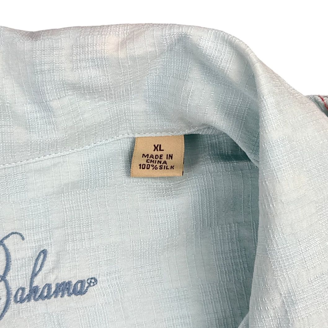 Tommy Bahama Tommy Bahama Shirt Adult XL Blue Silk Club Hawaiian 50s 60s Tropical Casual Mens Short Sleeve Button-Up Clothing Size US XL / EU 56 / 4 - 4 Thumbnail