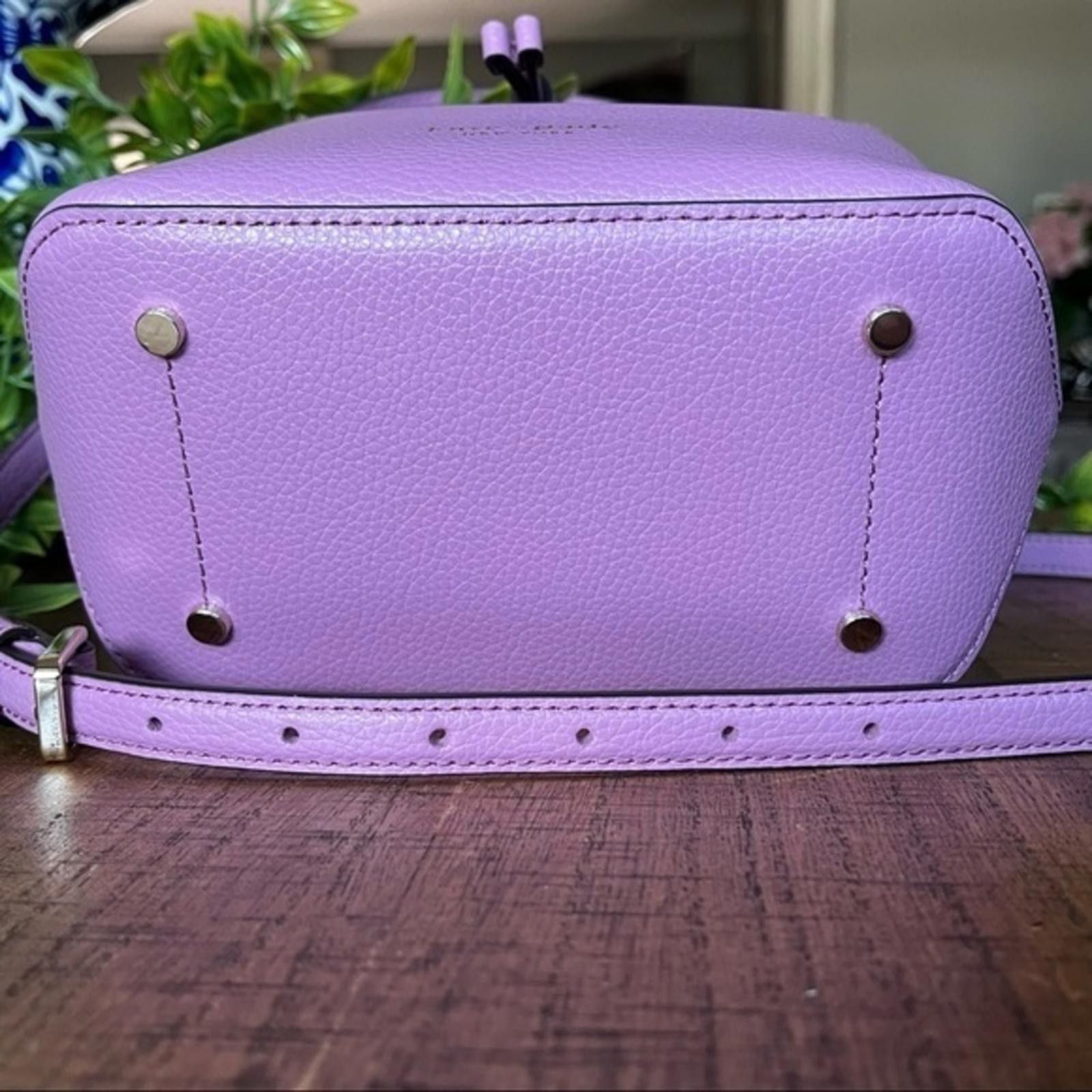 Kate Spade Kate Spade Purple Bucket Bag Crossbody NWT Size ONE SIZE - 3 Thumbnail