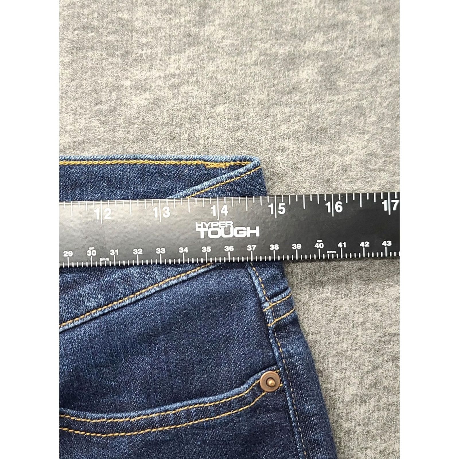 Duluth Trading Company Duluth Trading Jeans Women Size 8x29 Blue Daily Denim Bootcut Mid Rise Stretch Regular Pattern: Solid Size 30" / US 8 / IT 44 - 5 Thumbnail