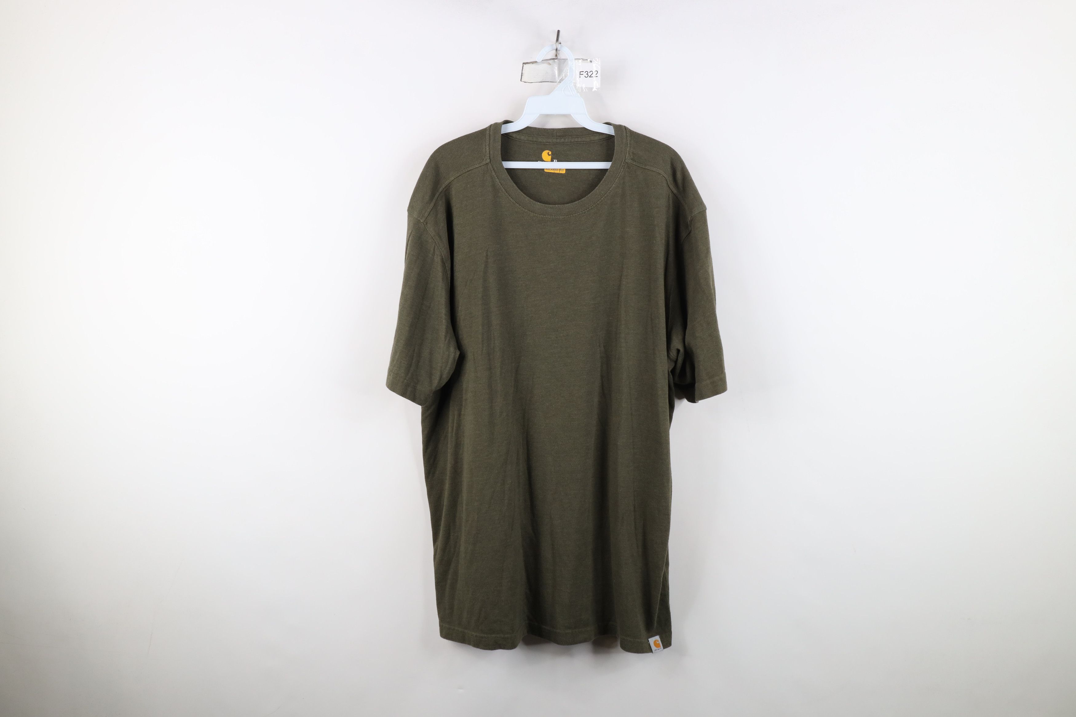 Carhartt Carhartt Spell Out Relaxed Fit Knit Short Sleeve T-Shirt Size US XL / EU 56 / 4 - 1 Thumbnail