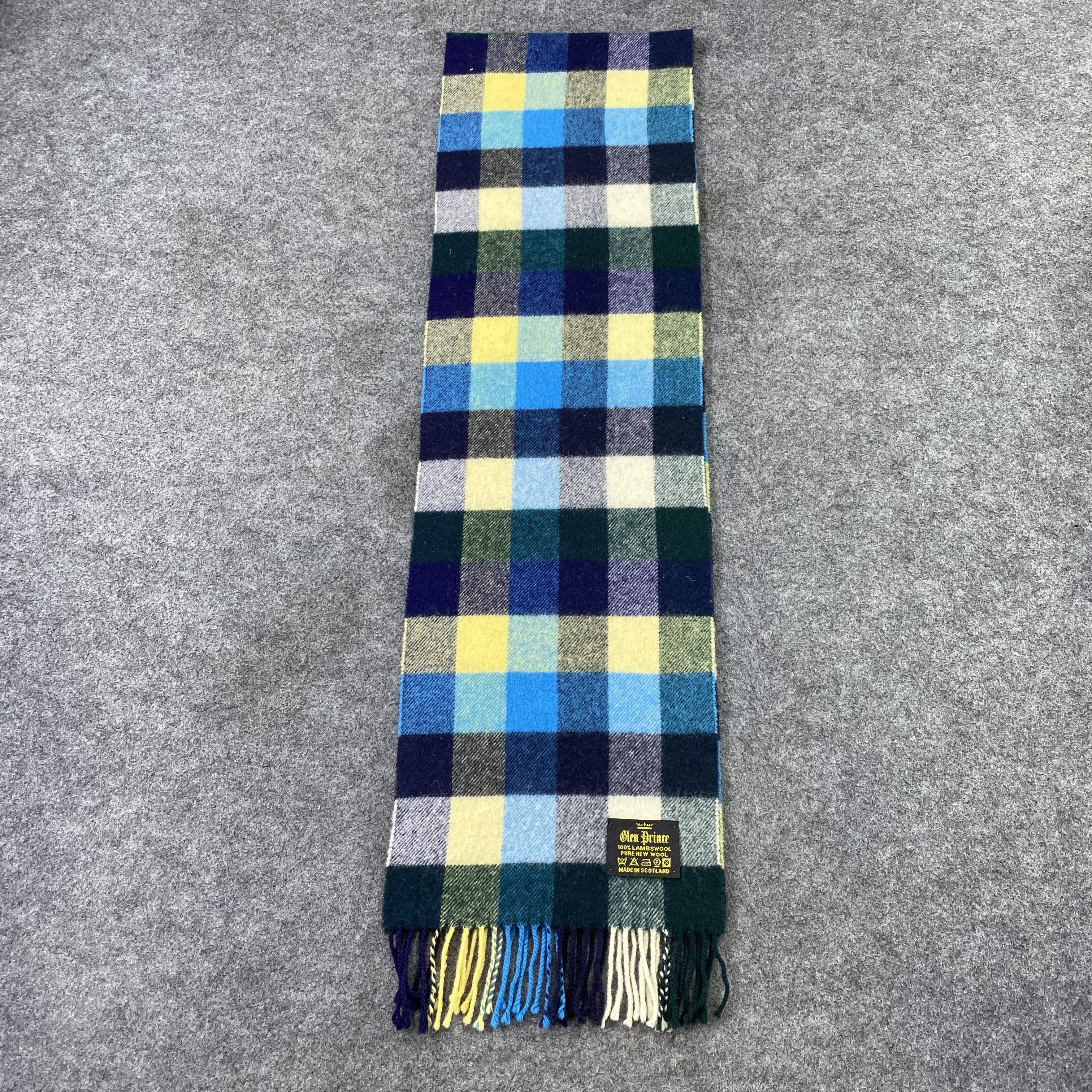 Glen Prince Wool Scarf / Muffler / Neckwear -T1557