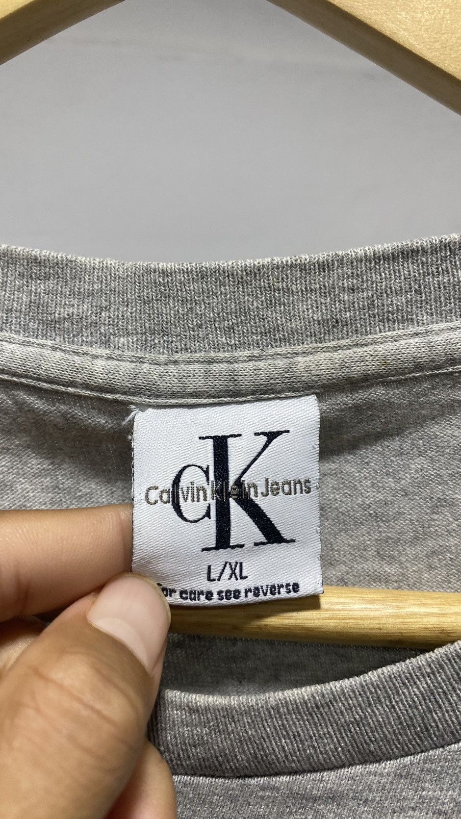 Calvin Klein × Vintage Vintage CK Calvin Klein 80s Size US XL / EU 56 / 4 - 5 Thumbnail