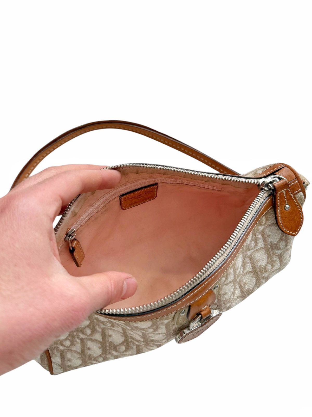 Christian Dior Monsieur × Dior 2006 Romantique Grey/Beige Purse Size ONE SIZE - 12 Thumbnail