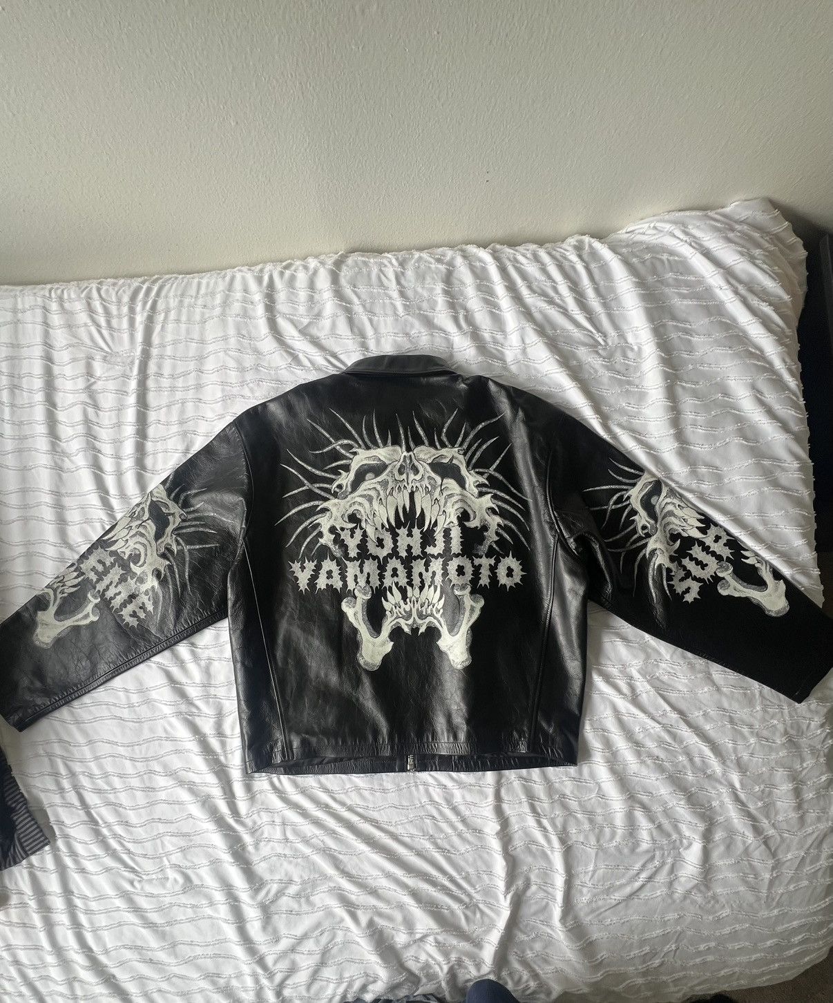 Supreme × Yohji Yamamoto Supreme x Yohji Yamamoto Leather Jacket Size US L / EU 52-54 / 3 - 3 Thumbnail