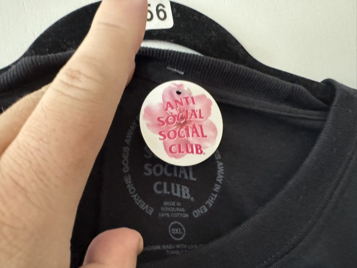 Anti Social Social Club Black Anti Social Social Club NASA glow in the dark T-Shirt Size US XXL / EU 58 / 5 - 3 Thumbnail