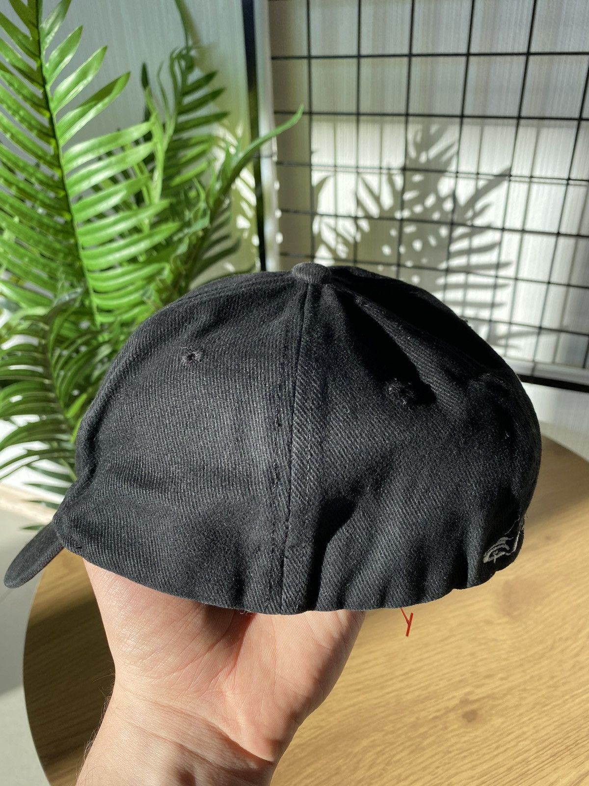 Vintage Orange County Choppers Size 54 Hat Logo Black Cap Men’s Size 30 - 2 Thumbnail