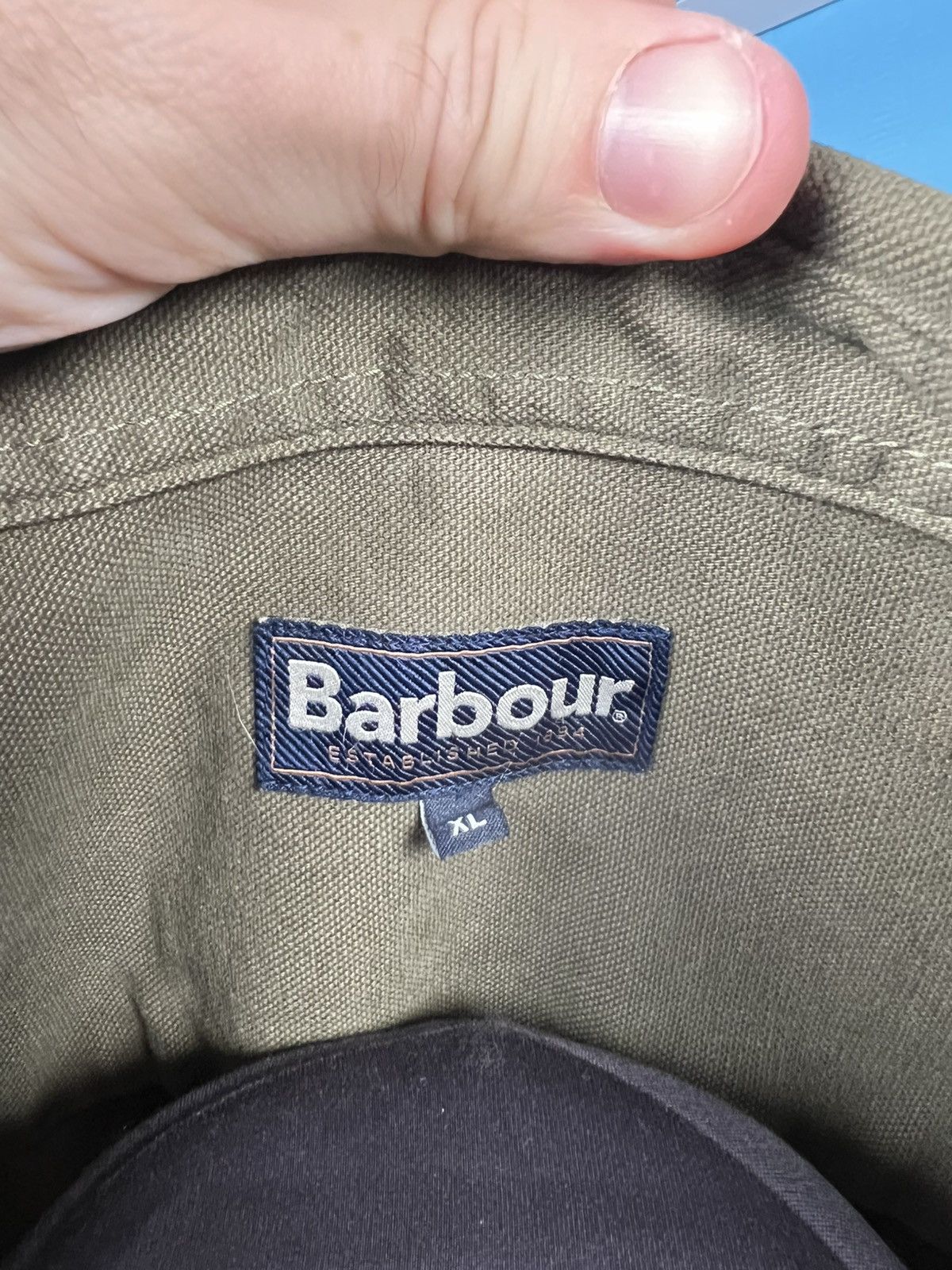 Barbour Barbour overshirt jacket streetwear casual basic Size US XL / EU 56 / 4 - 6 Thumbnail