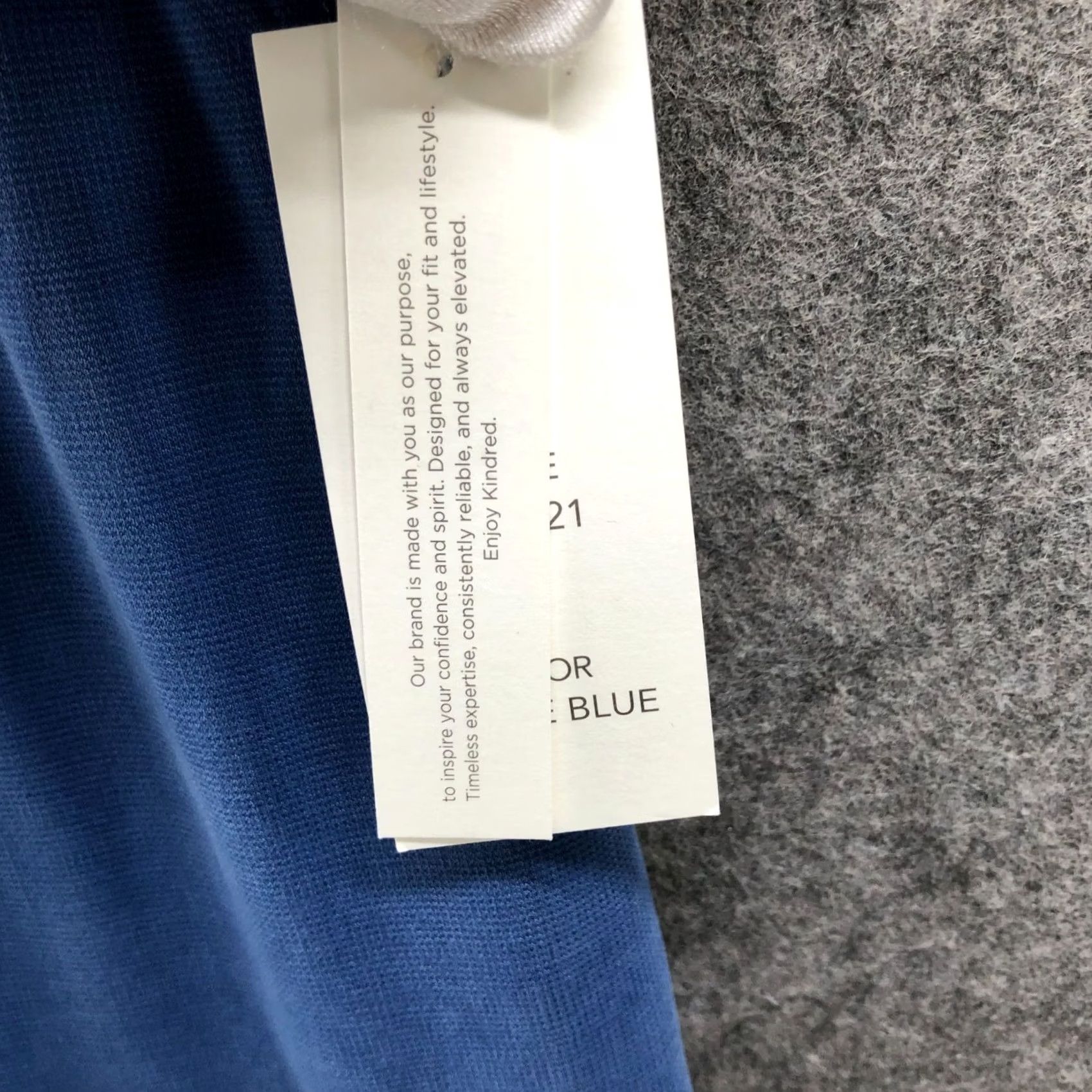 Vintage Kindred Bravely Pants Womens S Blue Tencel Blend Wide Leg High Rise Lounge Pants NWT Size 28" / US 6 / IT 42 - 5 Thumbnail