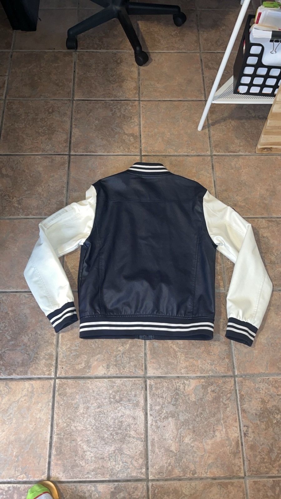 Other Fried Denim Varsity Jacket sz Large NWOT Size US L / EU 52-54 / 3 - 3 Thumbnail