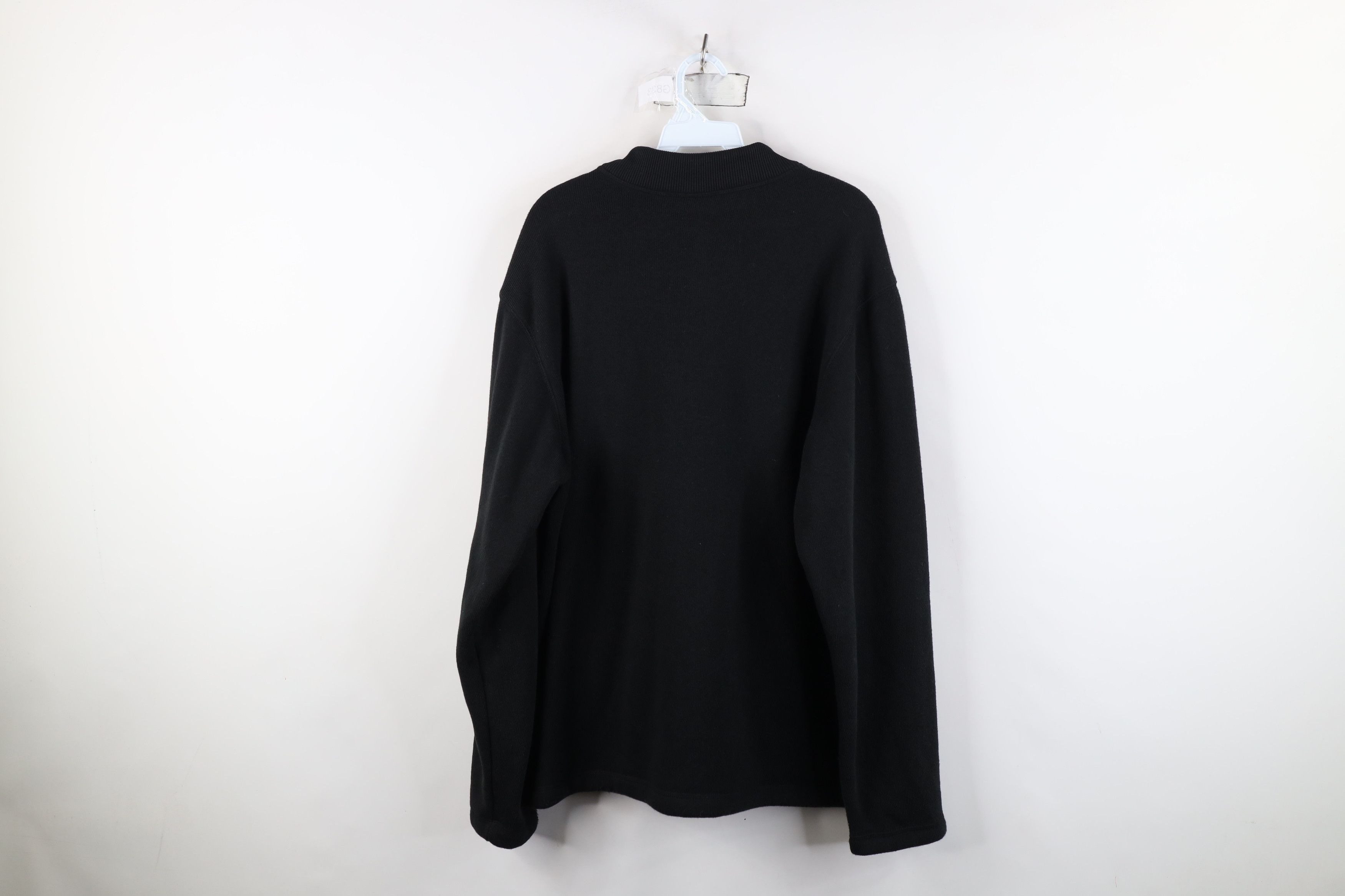 Vintage Vintage Y2K Streetwear Fleece Lined Knit Henley Sweater Size US XL / EU 56 / 4 - 10 Thumbnail