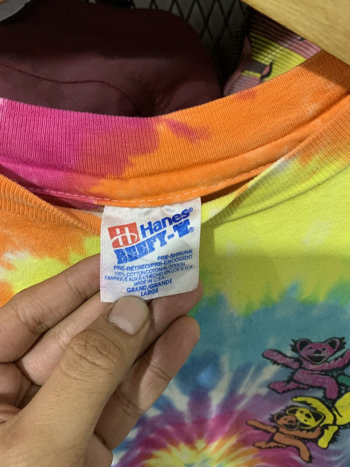Vintage vintage tees grateful dead tiedye Size US L / EU 52-54 / 3 - 5 Thumbnail