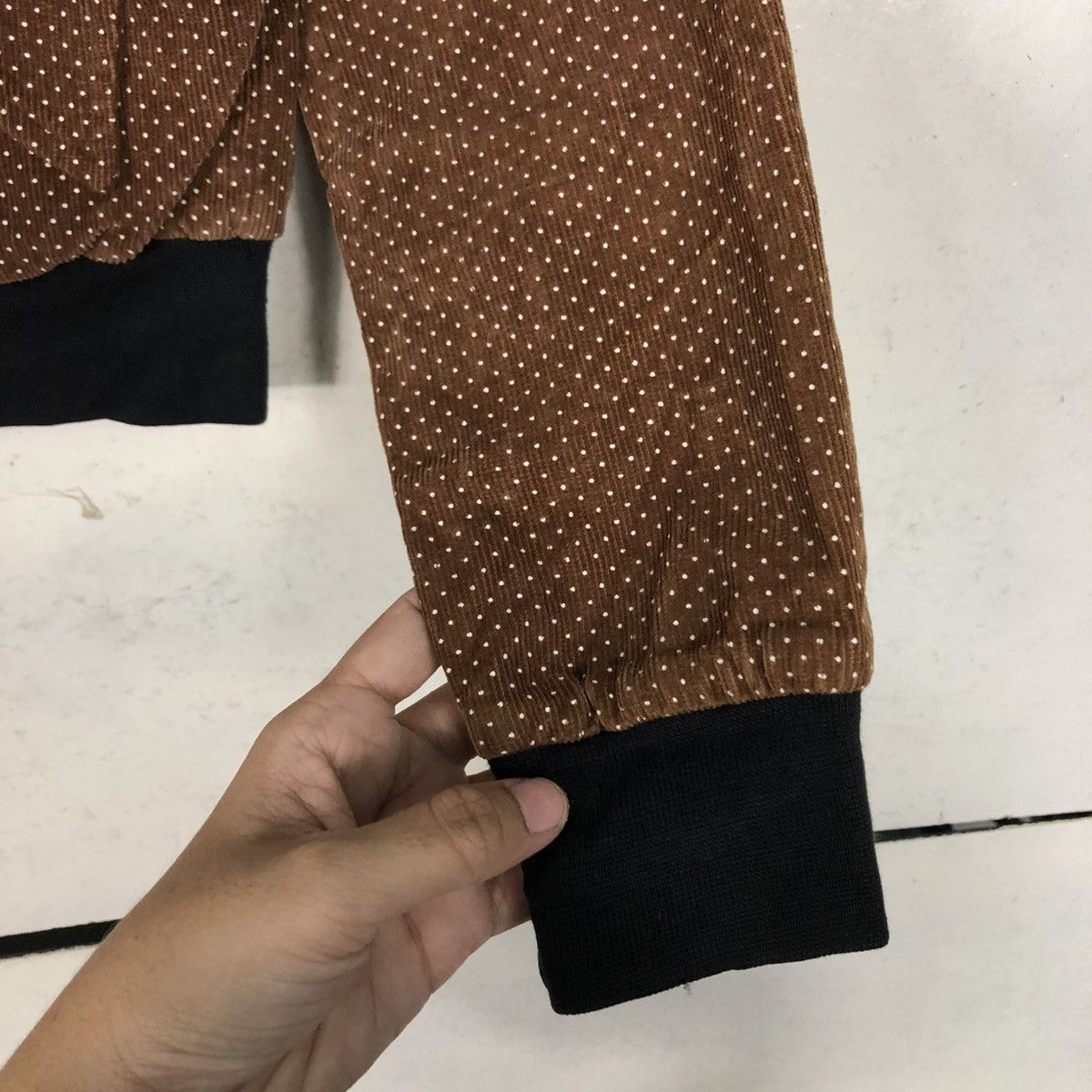 Vintage 🔥POLKADOT CROPPED BIKER JACKET PUNK DESIGN PPQ LONDON Size US S / EU 44-46 / 1 - 17 Thumbnail