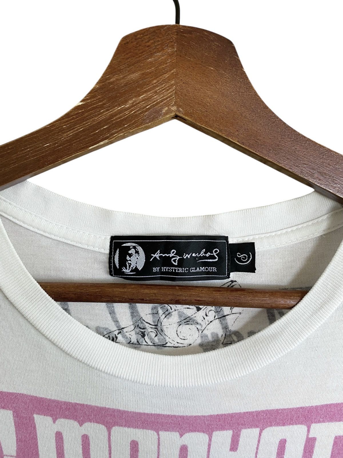 Andy Warhol × Hysteric Glamour Very Rare Vintage Hysteric Glamour Andy Warhol T-shirt 2000s Size US S / EU 44-46 / 1 - 4 Thumbnail
