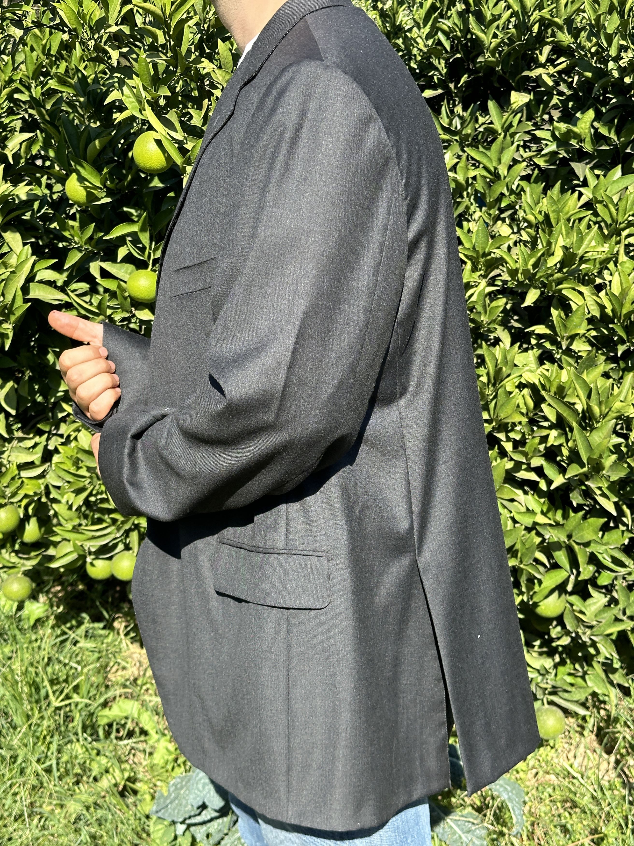 Ermenegildo Zegna Ermenegildo Zegna Su Misura Suit Costume Formal Size 62 R Size 54L - 3 Thumbnail
