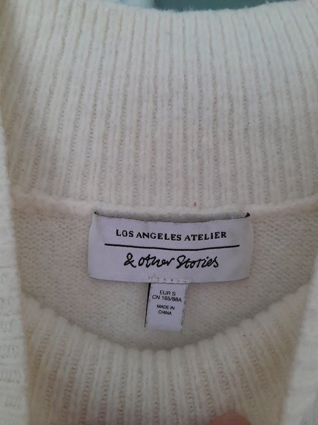 & Other Stories White Sweater Size S / US 4 / IT 40 - 2 Thumbnail