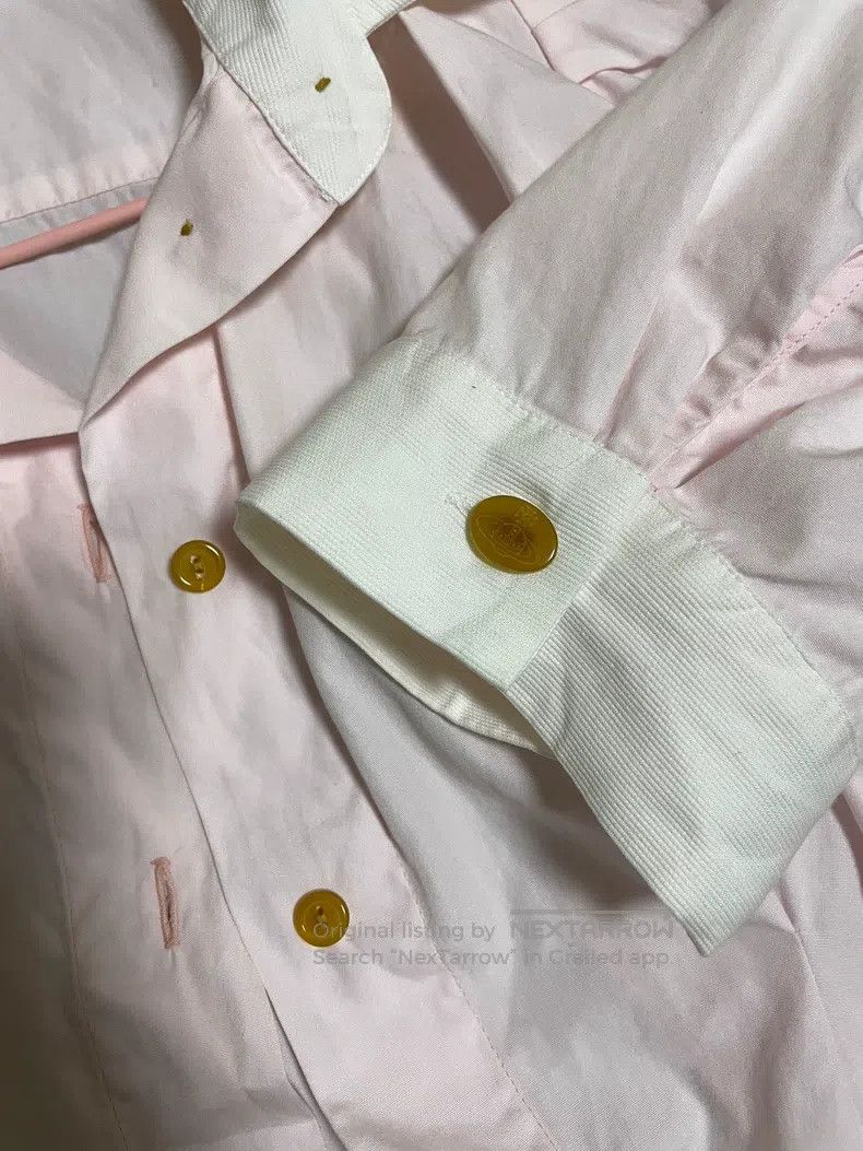 Vivienne Westwood Vivienne Westwood Vintage Retro Pale Pink Polo Neck Shirt Size M / US 6-8 / IT 42-44 - 7 Thumbnail