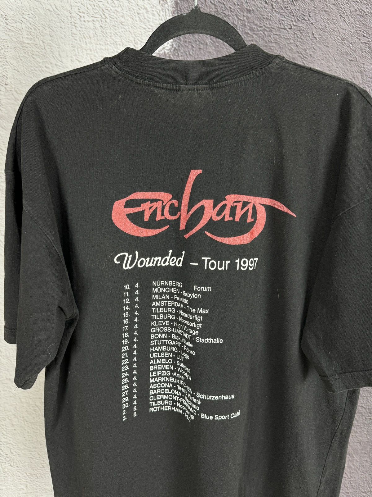Band Tees × Vintage Promodoro vintage 90s Enchant wounded Tour 1997 band tee Size US XL / EU 56 / 4 - 8 Thumbnail