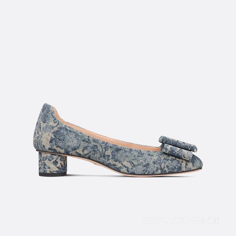 image of Dior O1Bcso1Str0224 Pump In Duck Blue Shoes, Women's (Size 11)