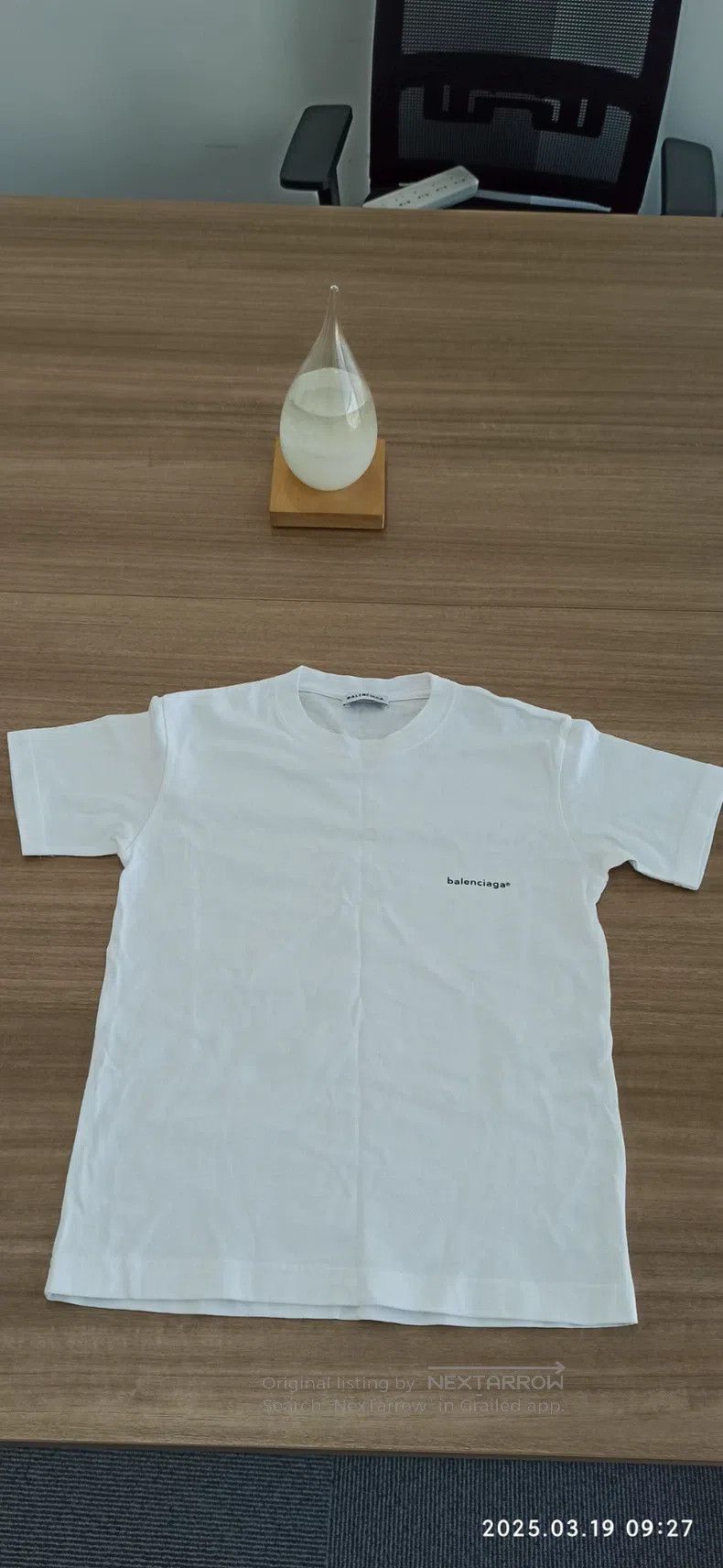 Balenciaga Balenciaga White Short Sleeve T-Shirt Size US XS / EU 42 / 0 - 1 Thumbnail