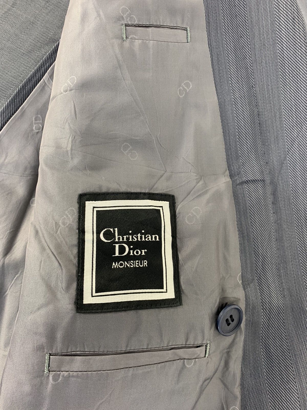 Christian Dior Monsieur Vintage Christian Dior Monsieur Double Breasted Coat Jacket Size 44L - 4 Thumbnail