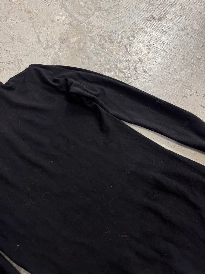 Vintage Plein Sud Black High Neck Midi Dress Size S / US 4 / IT 40 - 8 Thumbnail