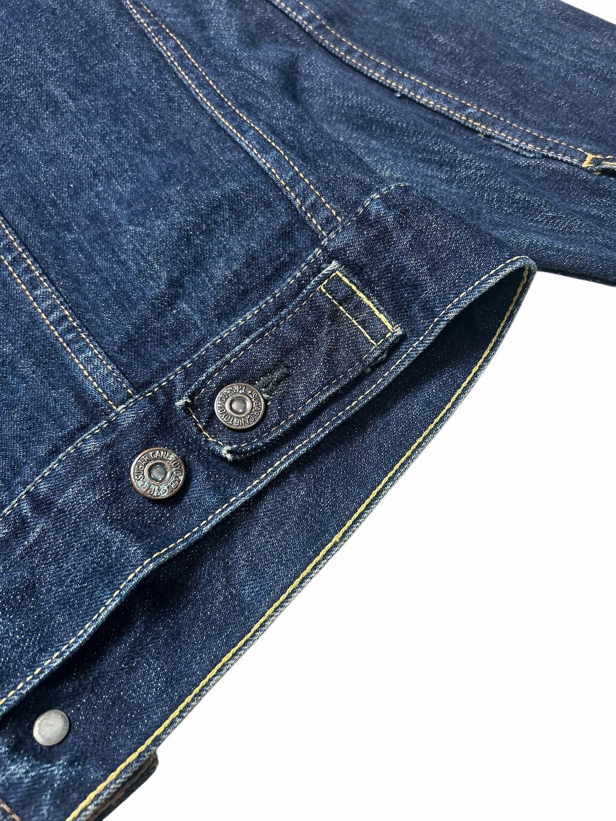 Sugar Cane × Toyo Enterprises Sugarcane 14.25Oz Denim Trucker Jacket Type 3 Model 1962 Size US M / EU 48-50 / 2 - 12 Thumbnail