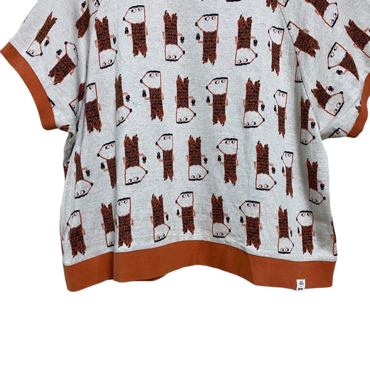 Ne-Net MOGU TAKAHASHI X NE-NET Sweatshirt Cropped Oversized Size M / US 6-8 / IT 42-44 - 5 Thumbnail