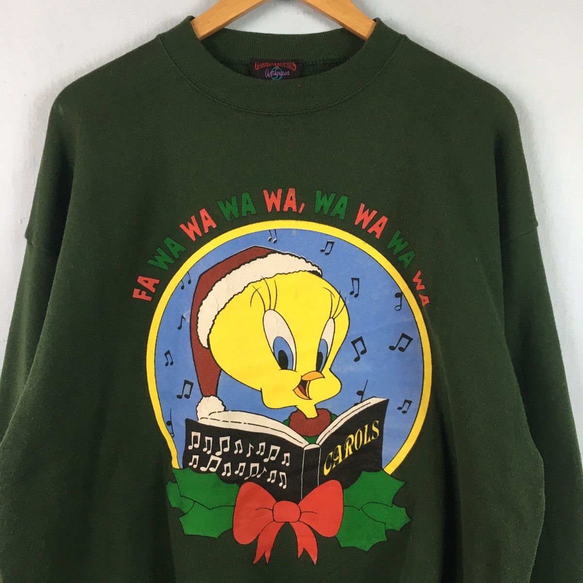 Cartoon Network × Vintage Vintage Looney Tunes Sweatshirt Size US L / EU 52-54 / 3 - 4 Thumbnail