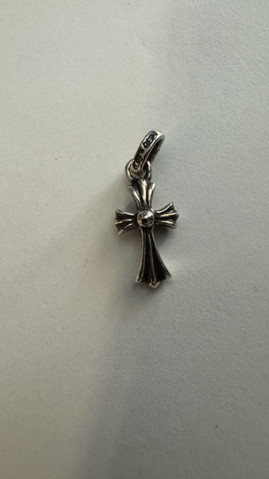 Chrome Hearts Chrome Hearts Pave Diamond Baby Fat Cross Size ONE SIZE - 4 Thumbnail