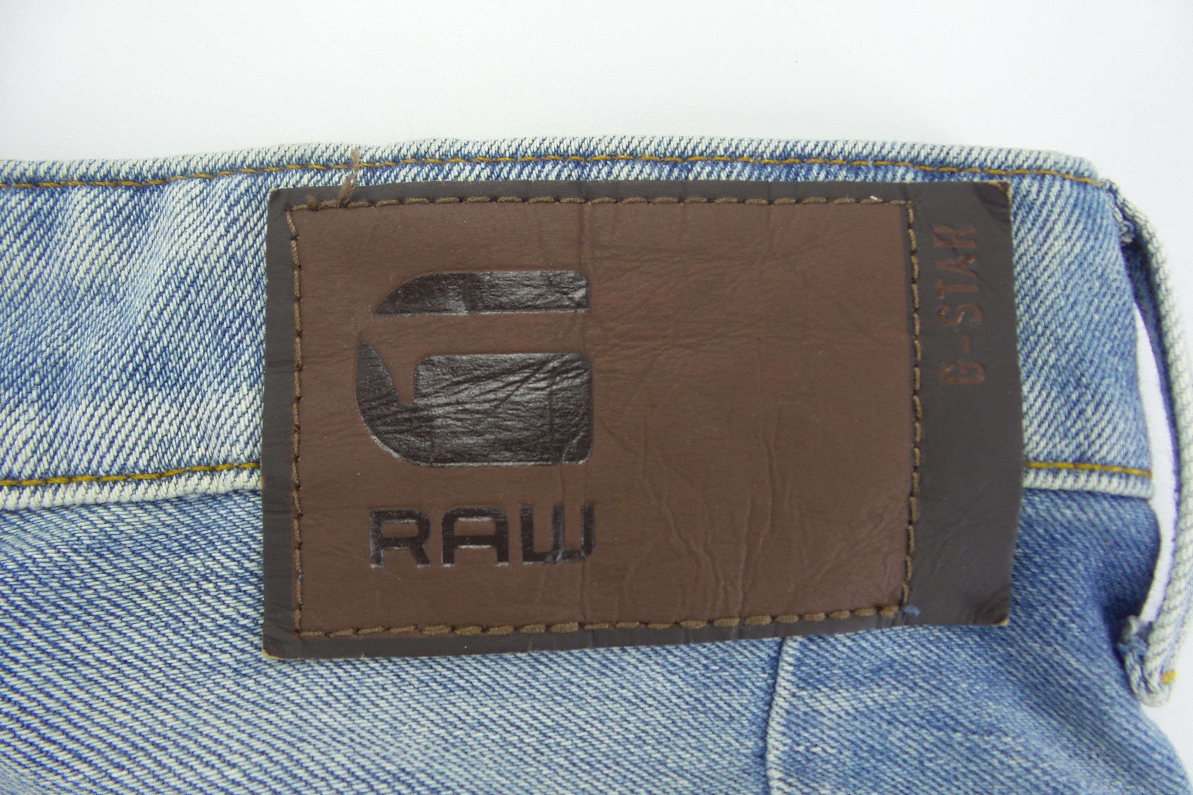 G-Star G-Star Raw Type C 3D Straight Tapered Jeans W35xL27.5 Size US 32 / EU 48 - 9 Thumbnail