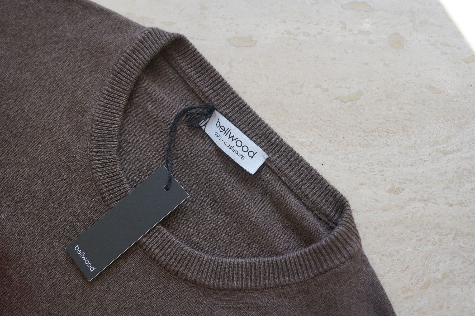 Bellwood Bellwood Burgundy Cashmere Silk Blend Crewneck Sweater Size US L / EU 52-54 / 3 - 3 Thumbnail