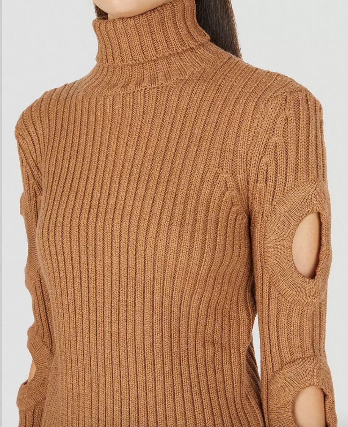 JW Anderson J. W. Anderson Cutout Sleeve Turtleneck Sweater Size S / US 4 / IT 40 - 3 Thumbnail