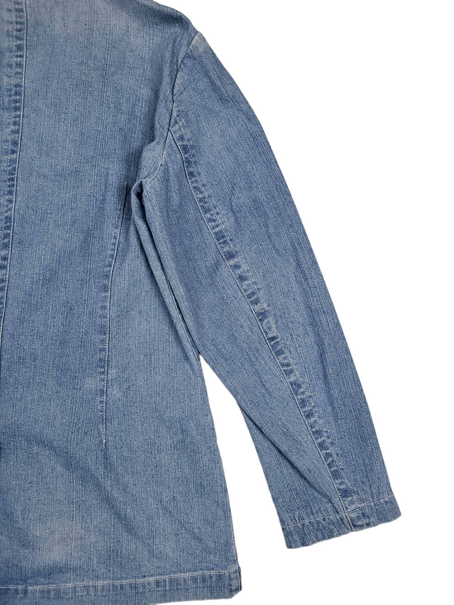 Otto × Vintage Vintage Otton Denim Jacket Size L / US 10 / IT 46 - 3 Thumbnail
