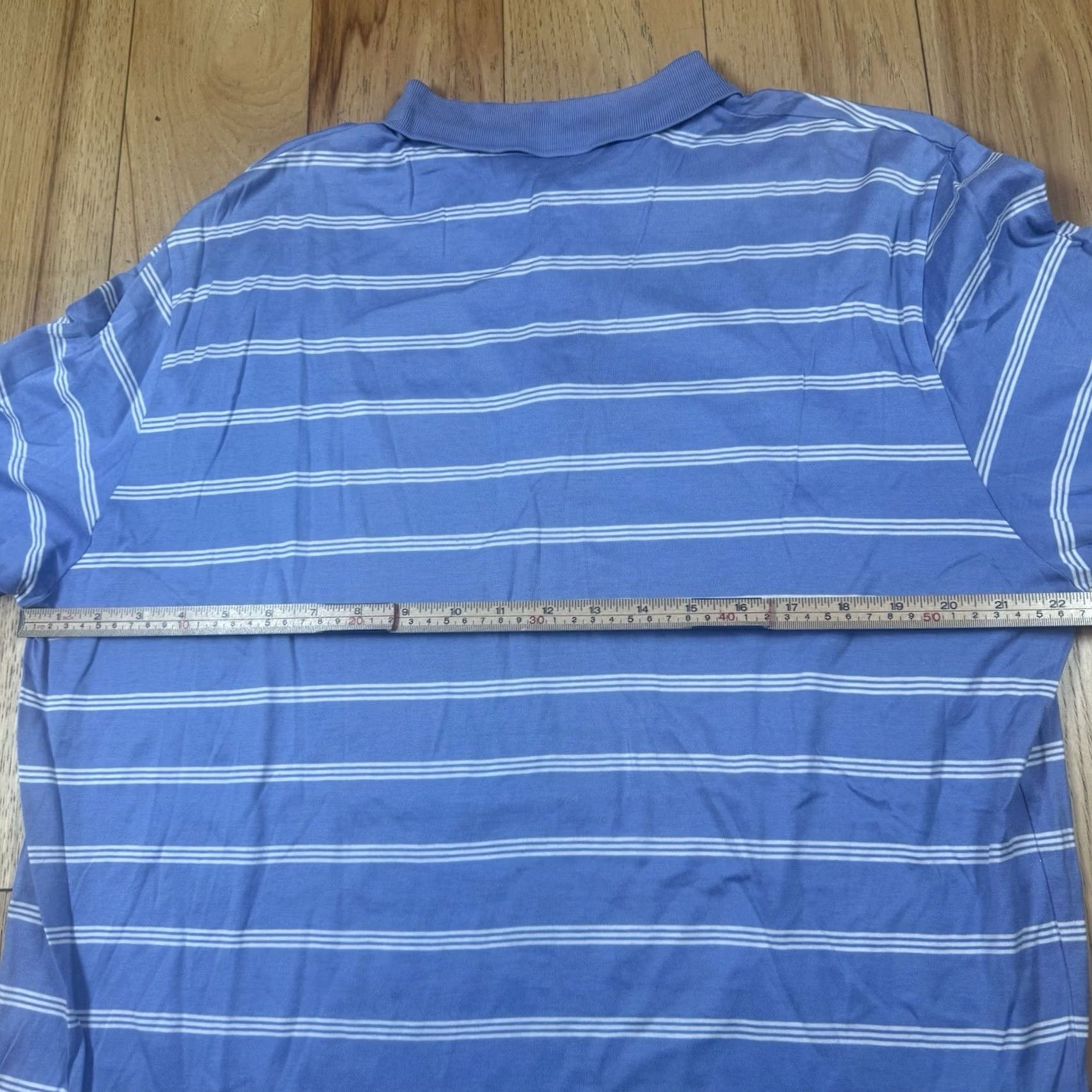 Ralph Lauren Ralph Lauren Polo Shirt Mens Large L Short Sleeve Golf Pima Pumpkin Ridge Blue Size US L / EU 52-54 / 3 - 5 Thumbnail