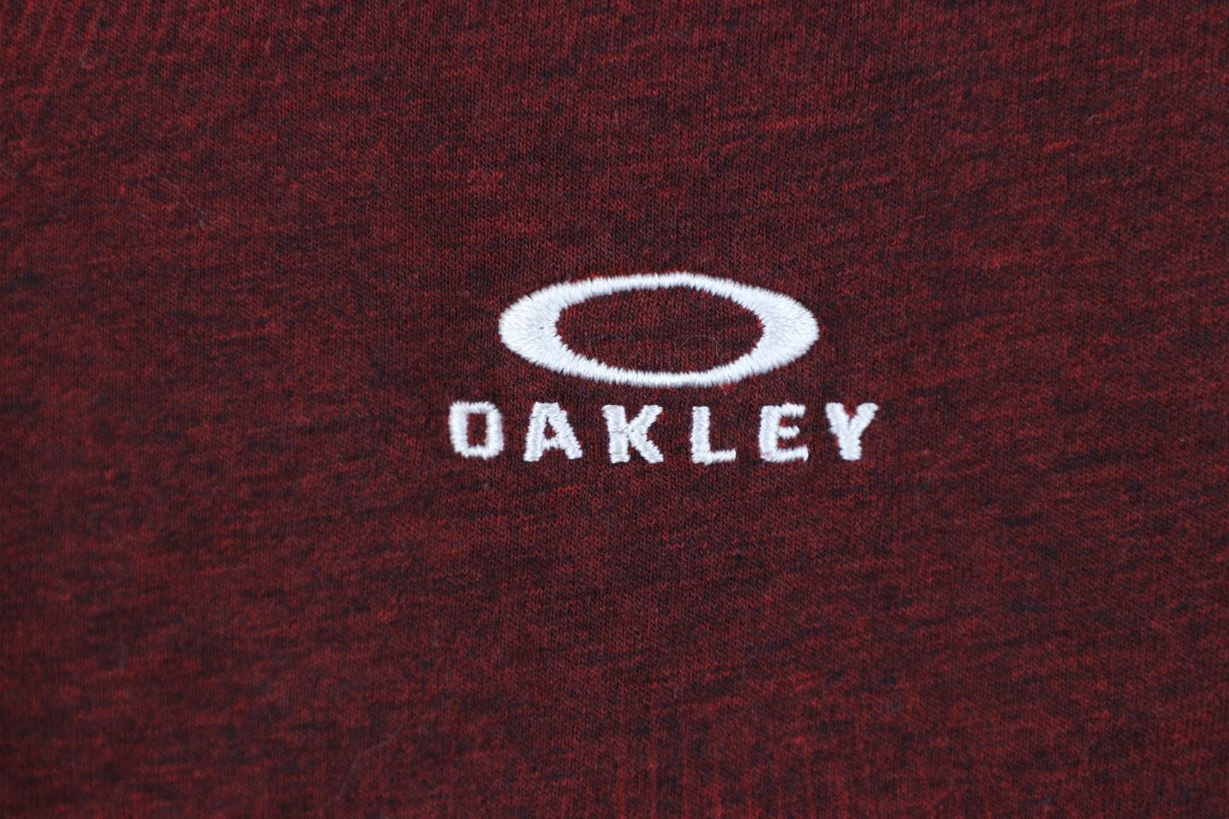 Oakley Vintage Y2K Oakley Center Logo Trippy Short Sleeve T-Shirt Size US XL / EU 56 / 4 - 4 Thumbnail