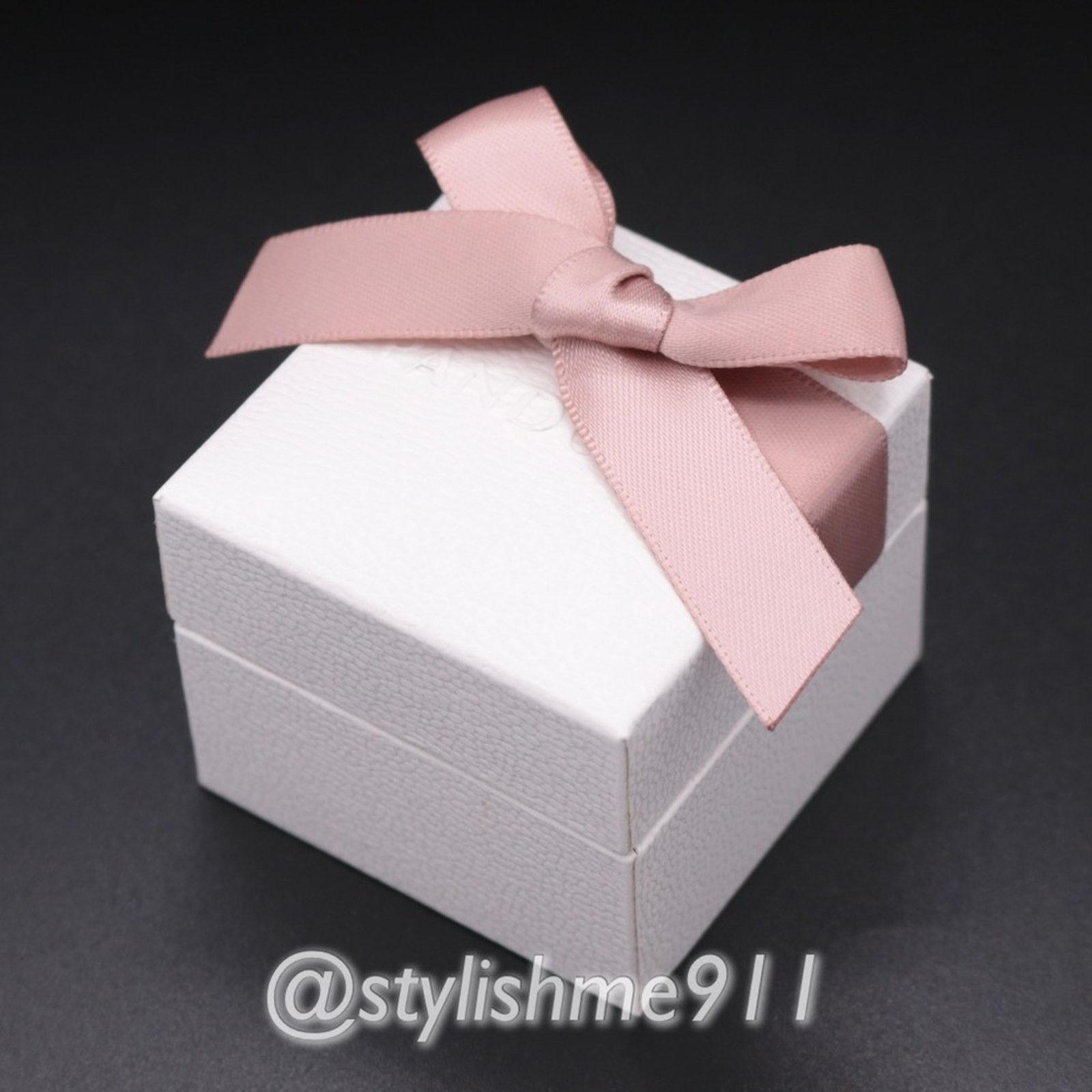 pandora Pandora Charm / Ring Gift Box with Pandora Tag and Bow Size ONE SIZE - 2 Thumbnail