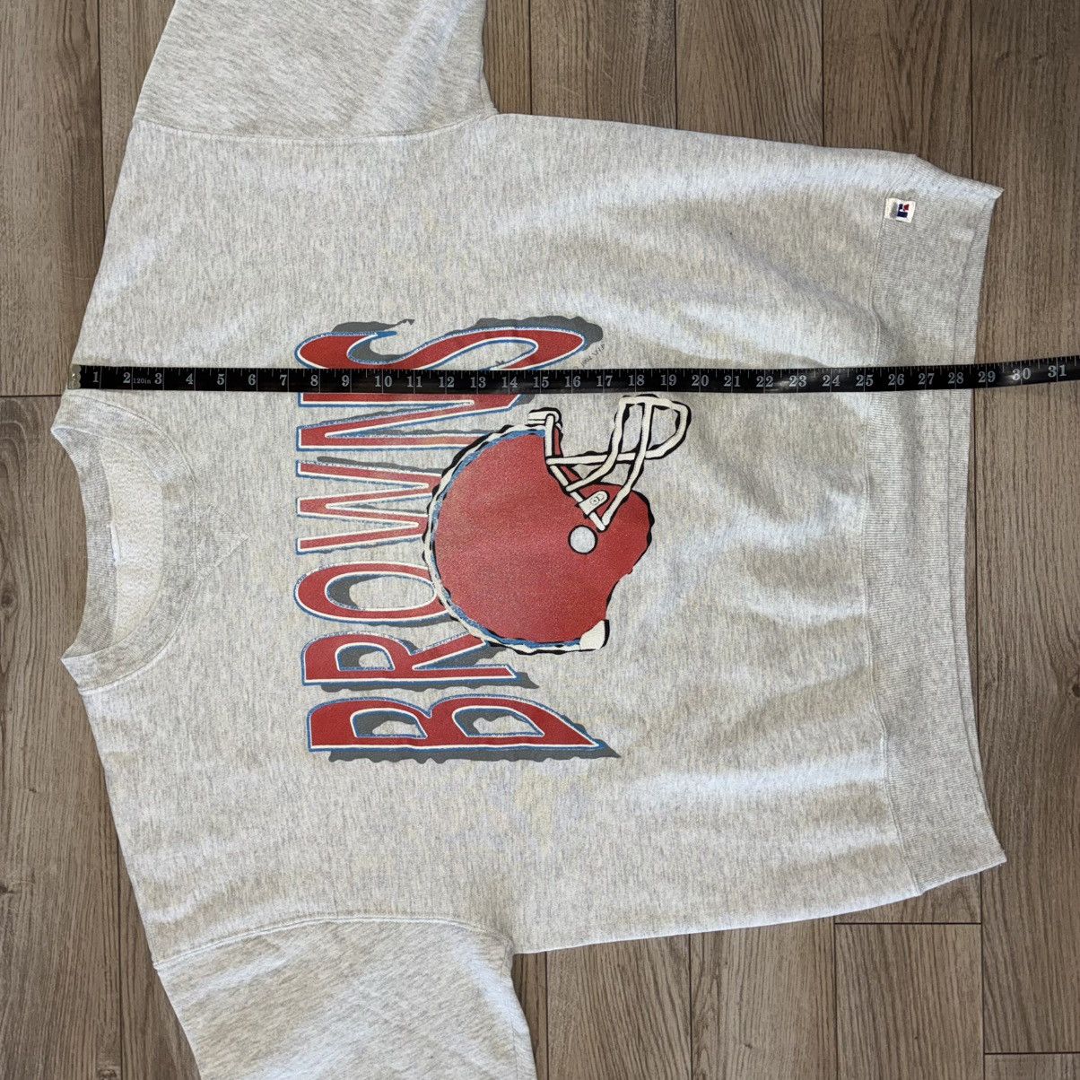 Russell Athletic 90s Cleveland Browns grey Russell Athletic sweatshirt Size US XXL / EU 58 / 5 - 8 Thumbnail