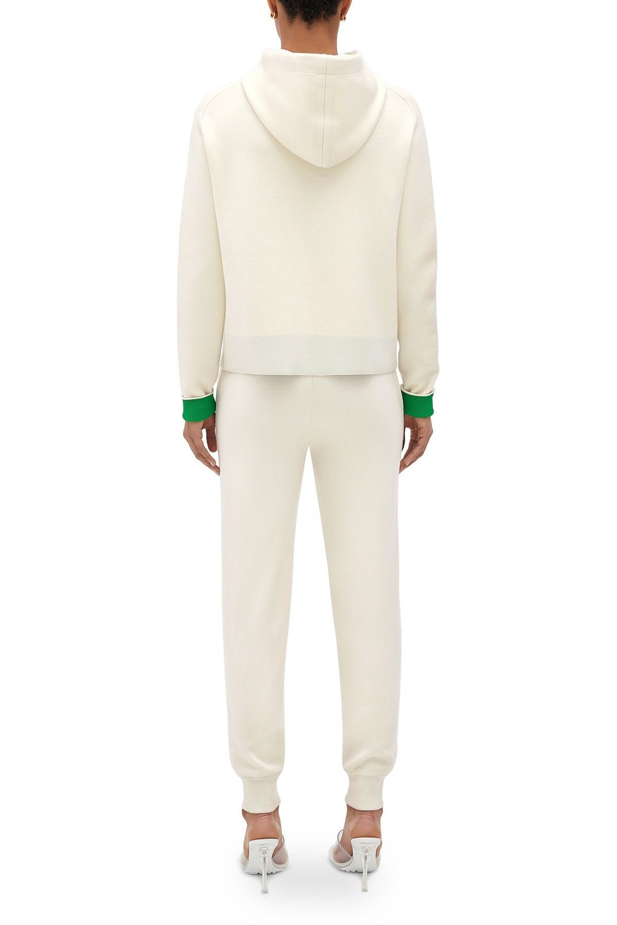 Bottega Veneta o1loc1c0824 704915 Trousers in Ivory Size 26" / US 2 / IT 38 - 4 Thumbnail
