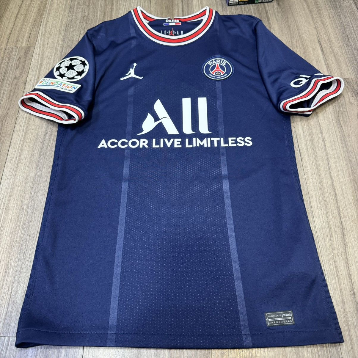 Jordan Brand × Nike PSG 21/22 home shirt #30 Messi Size US S / EU 44-46 / 1 - 1 Thumbnail