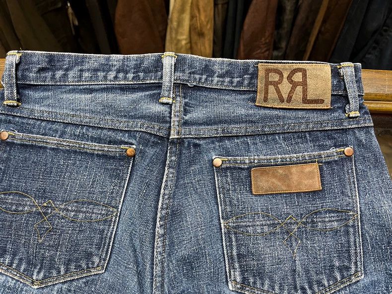 RRL Ralph Lauren RRL Ralph Lauren Limited edition washed denim jeans Size US 32 / EU 48 - 8 Thumbnail