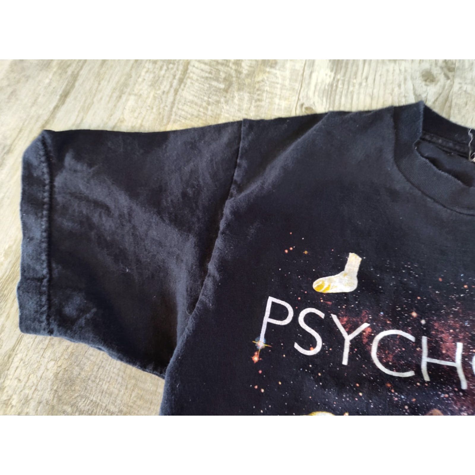 Vintage Psychostick Dogs Like Socks Shirt Mens Medium Black Graphic Print Music Size US M / EU 48-50 / 2 - 3 Thumbnail