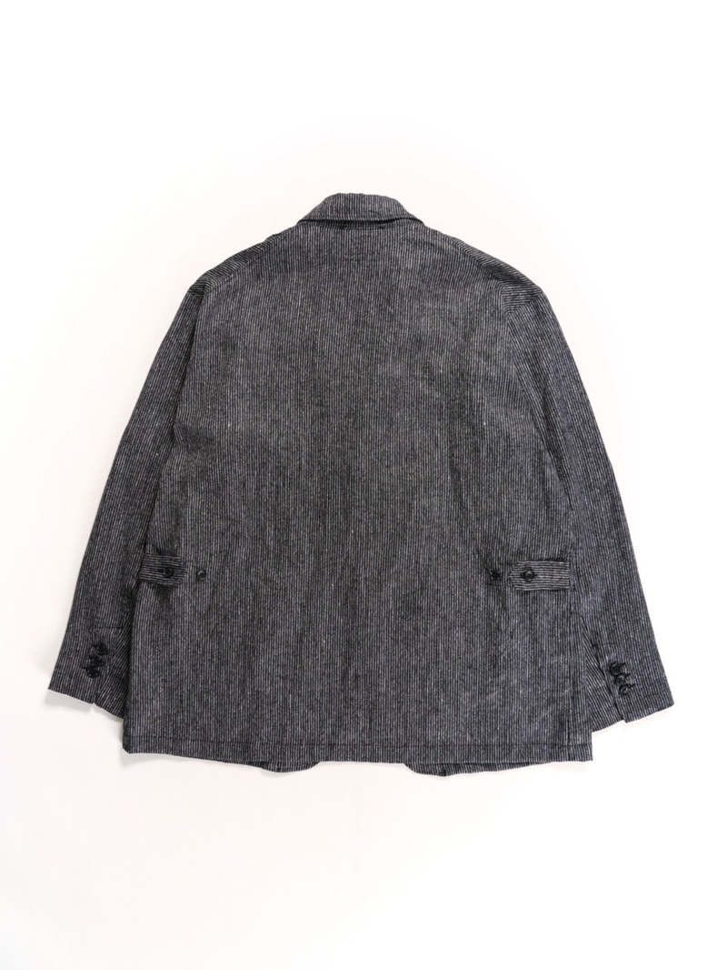 Engineered Garments Gray Linen Loiter Jacket (XS) Size US XS / EU 42 / 0 - 2 Thumbnail