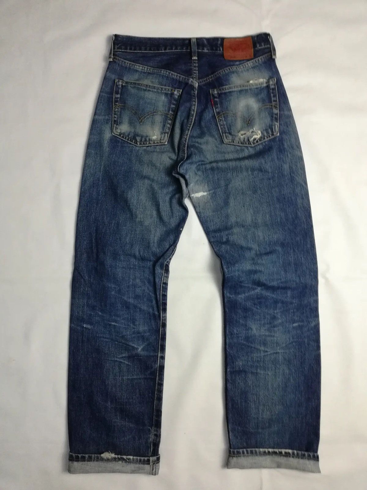 Levi's Vintage Clothing Japanese Sashiko Vintage Jeans Size US 30 / EU 46 - 9 Thumbnail