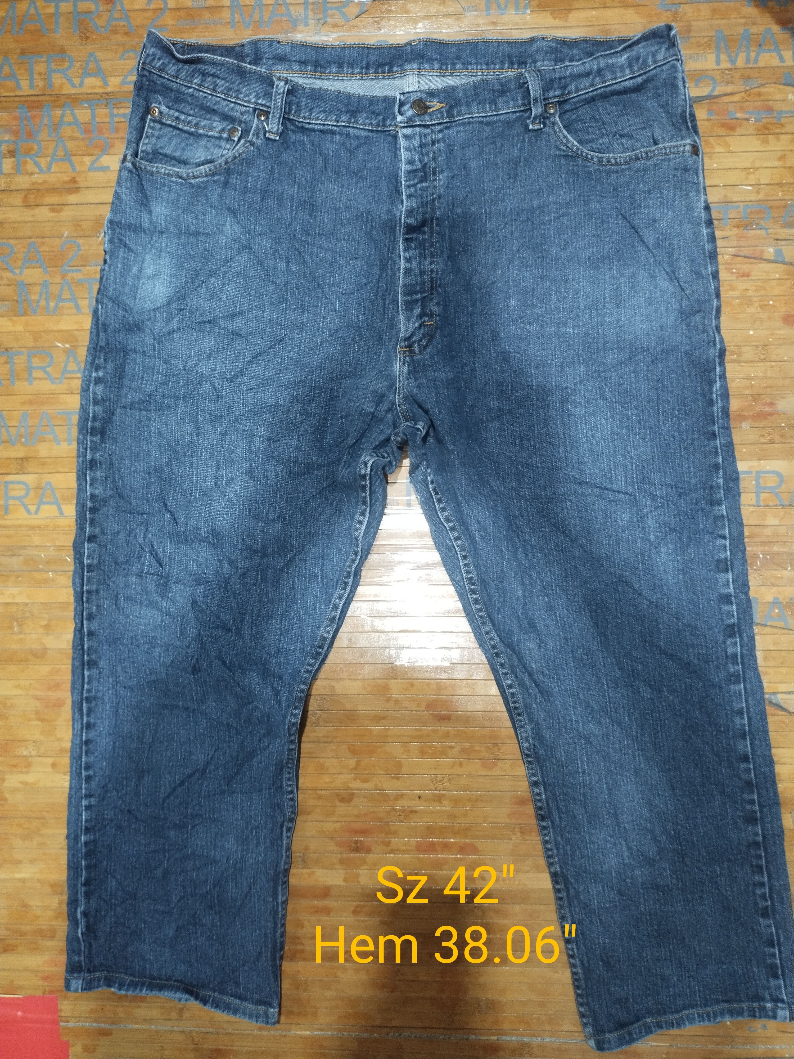Vintage × Wrangler Jeans Wrangler Sz 42" Size US 42 / EU 58 - 1 Thumbnail