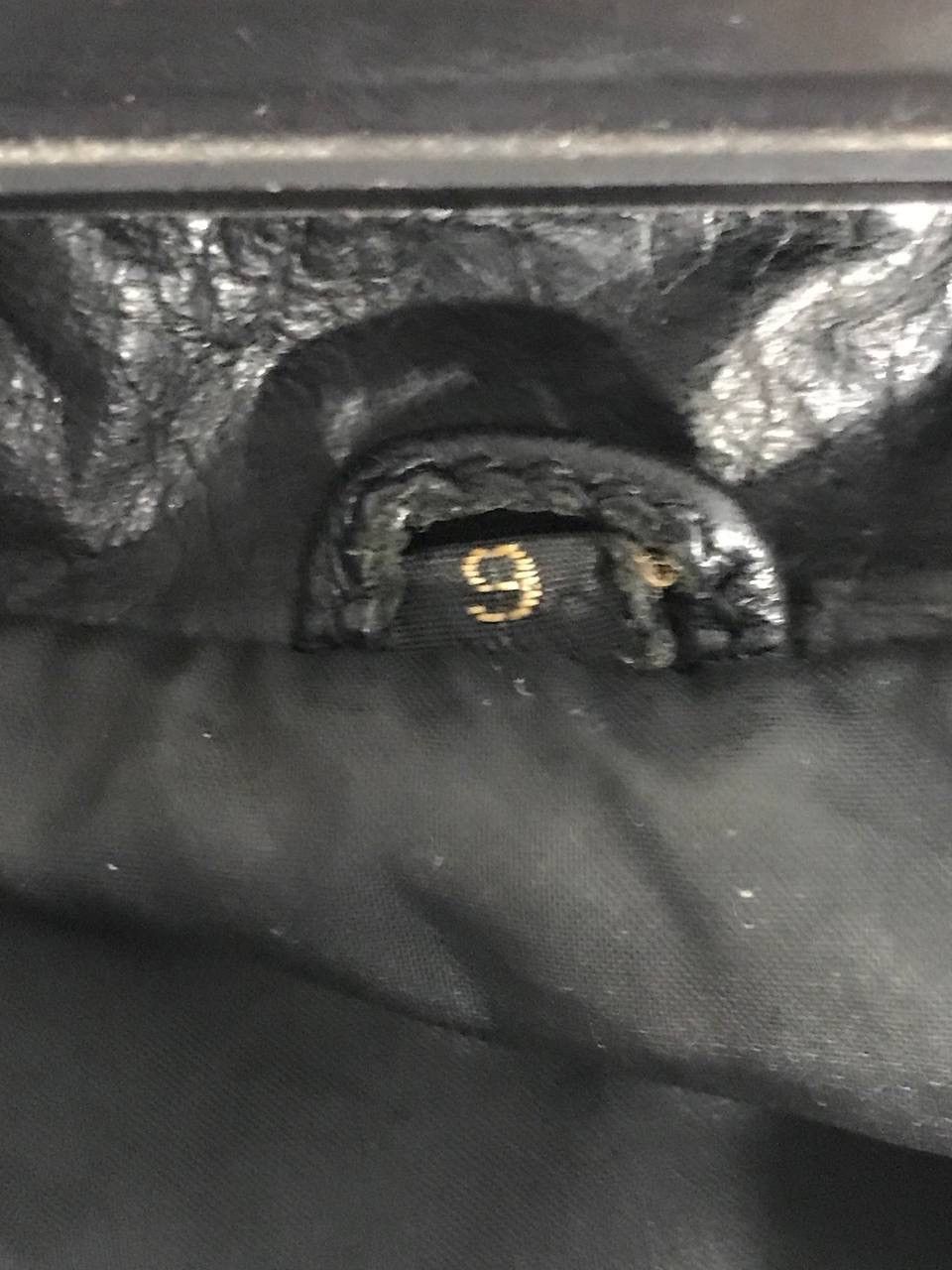 Vintage Soul sniper leather jacket all black Size US XS / EU 42 / 0 - 10 Thumbnail