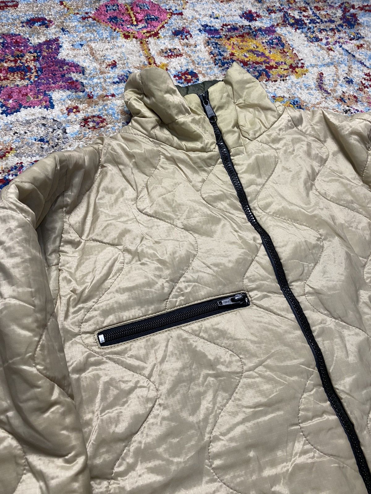 Other Olive Green Quilt Pad Lining Reversible Field Light Jacket Size US M / EU 48-50 / 2 - 6 Thumbnail