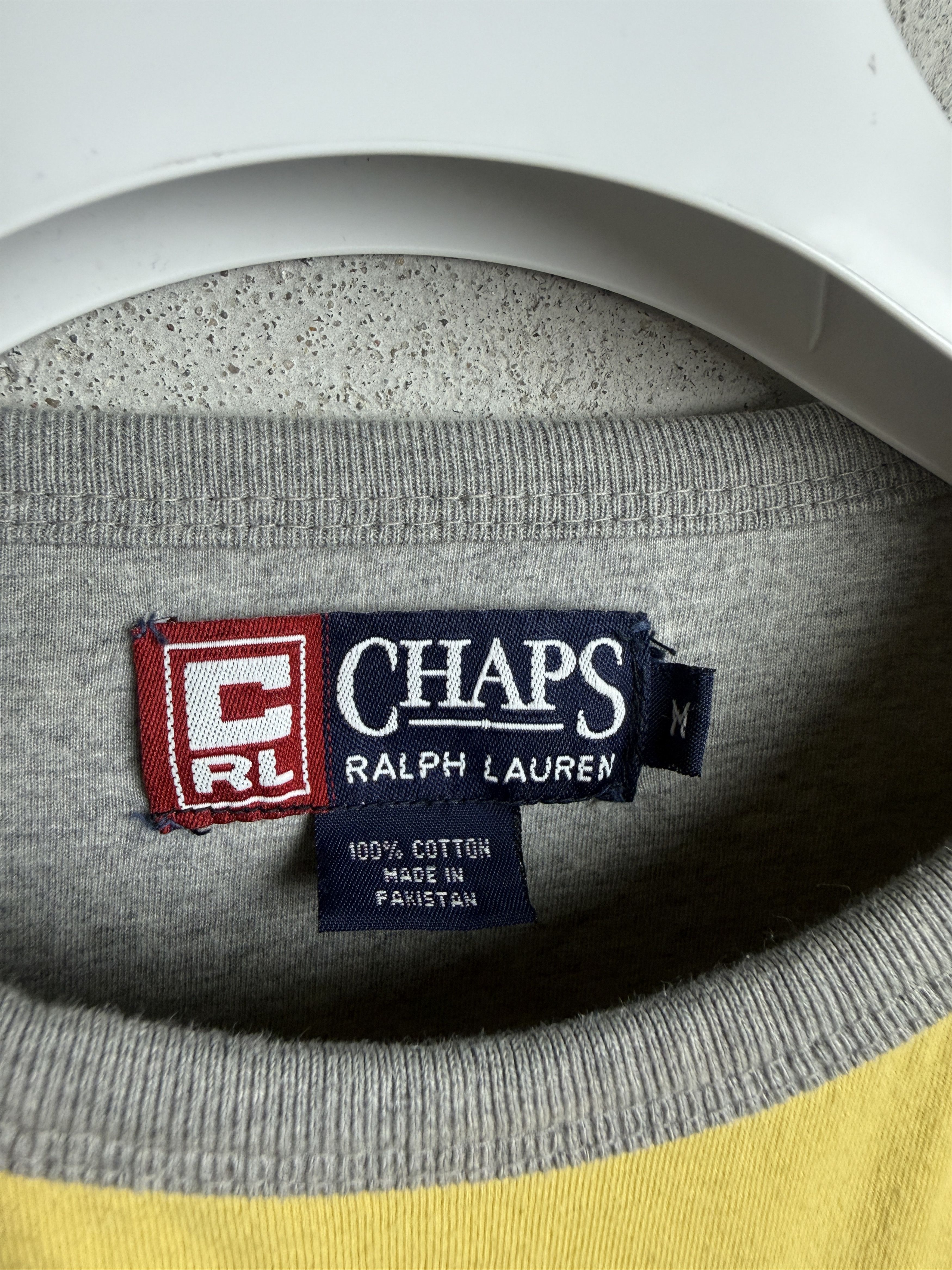 Chaps Ralph Lauren Chaps Ralph Lauren vintage heavy long sleeve t-shirt tee Size US M / EU 48-50 / 2 - 3 Thumbnail