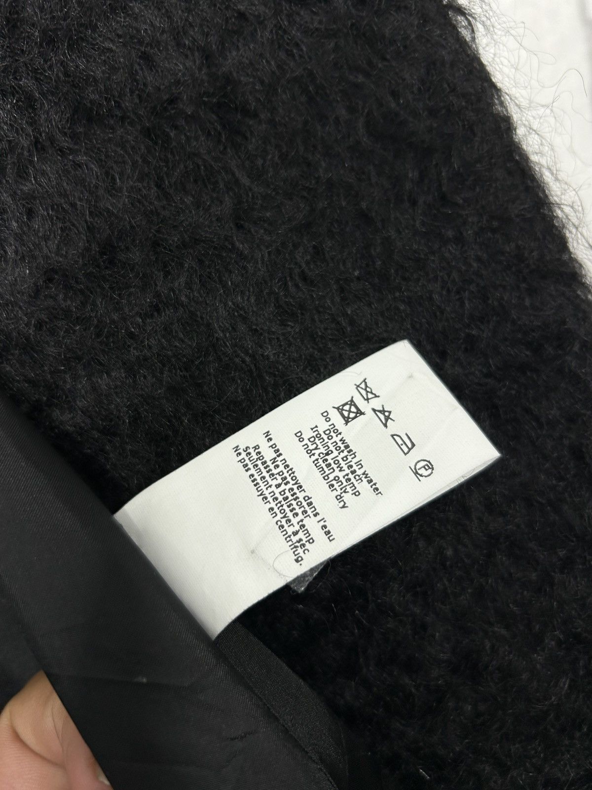 Jil Sander Jil Sander Navy Mohair Coat Size XS / US 0-2 / IT 36-38 - 6 Thumbnail