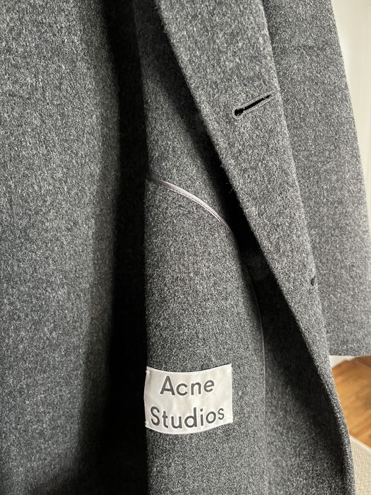 Acne Studios Acne Studios Charlie Coat Charcoal | Grailed